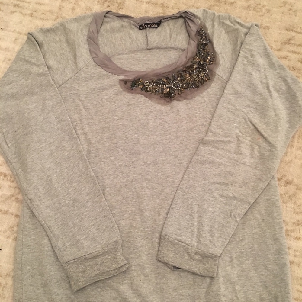 Ella Moss “Sweatshirt” top
